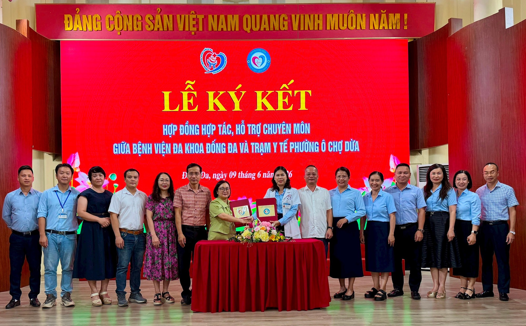 Phường Ô Chợ Dừa tăng cường chất lượng y tế cơ sở- Ảnh 1.