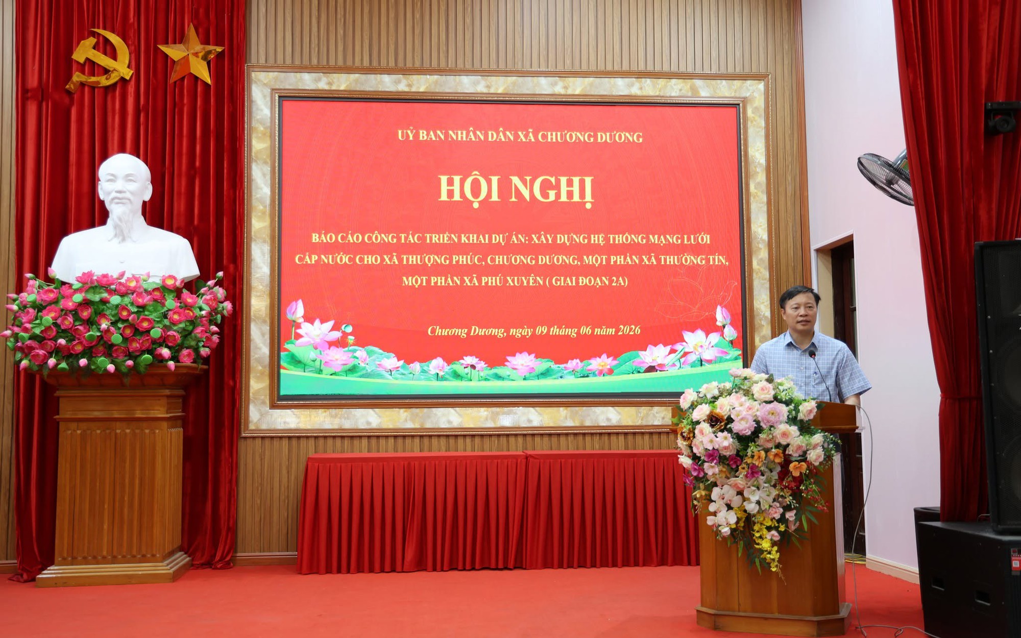 Xã Chương Dương triển khai dự án xây dựng hệ thống
 mạng lưới cấp nước giai đoạn 2A