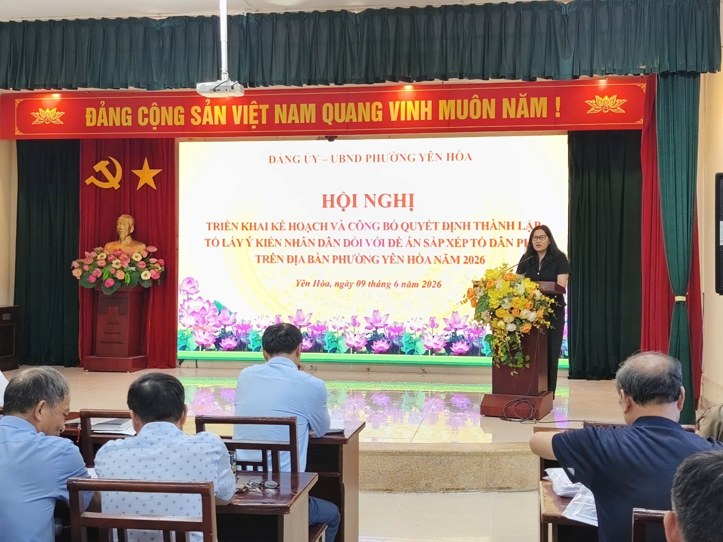 Phường Yên Hòa triển khai Kế hoạch lấy ý kiến Nhân dân về sắp xếp tổ dân phố- Ảnh 3.