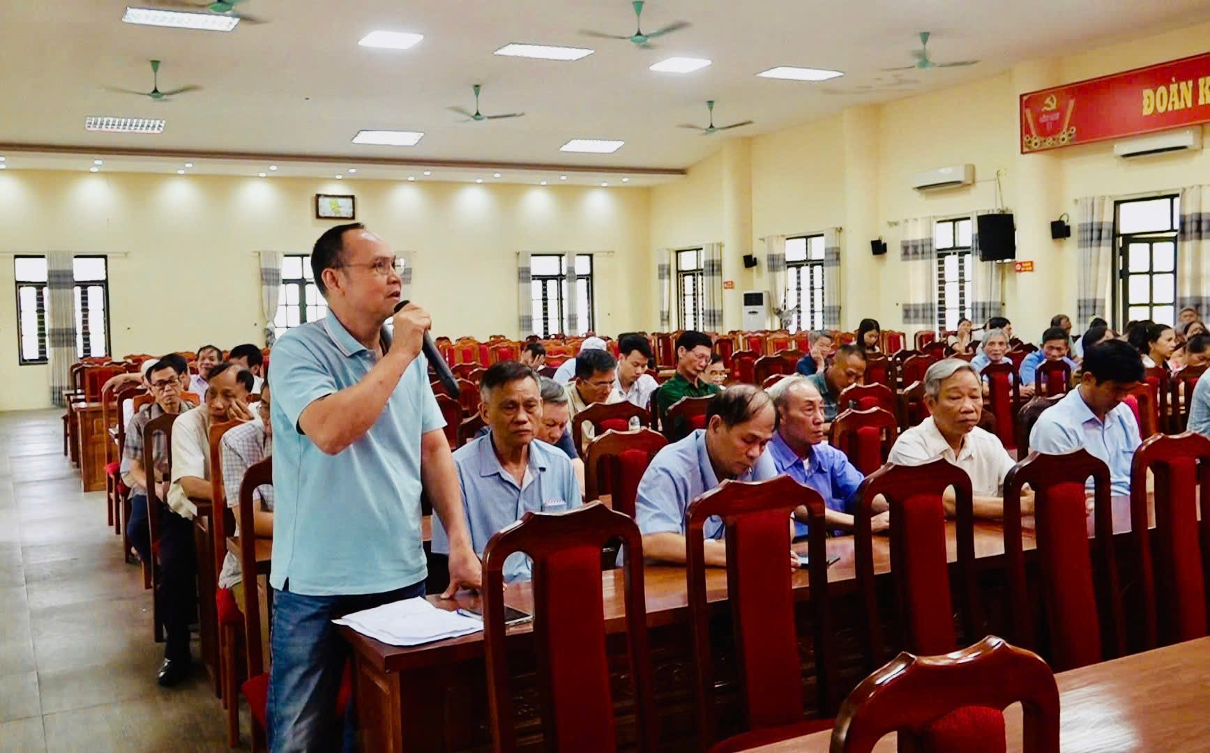 Đại biểu HĐND tổ 6 tiếp xúc cử tri trước kỳ họp tại khu vực Tân Hội xã Ô Diên- Ảnh 4.
