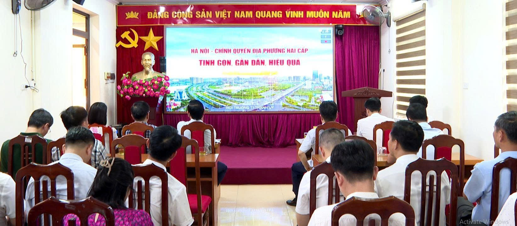 Hà Nội đánh giá một năm vận hành bộ máy của hệ thống chính trị và chính quyền địa phương hai cấp- Ảnh 4.
