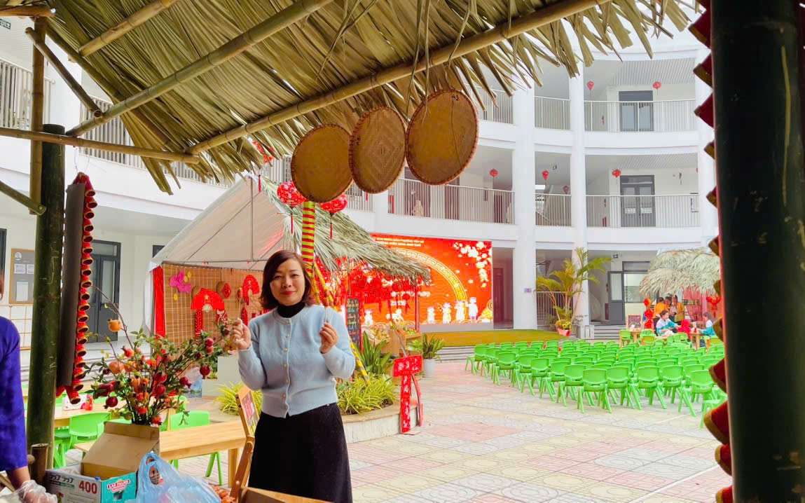 Cô giáo Cao Thị Thúy Nga – Người giữ lửa cho ngôi trường mới