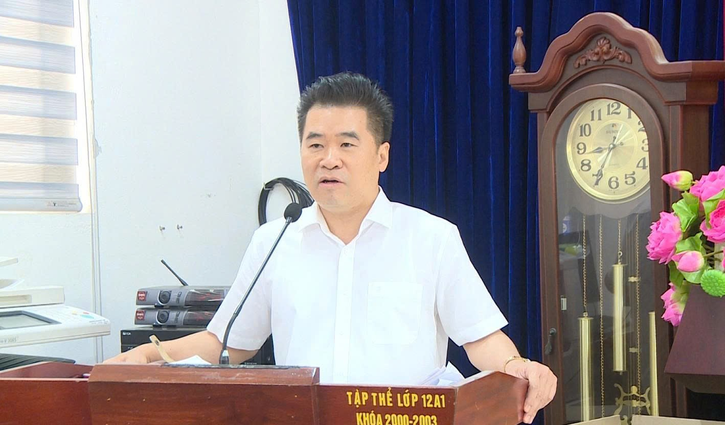 Hát Môn: Lãnh đạo xã thăm, động viên các Hội đồng thi tốt nghiệp THPT năm 2026- Ảnh 3.