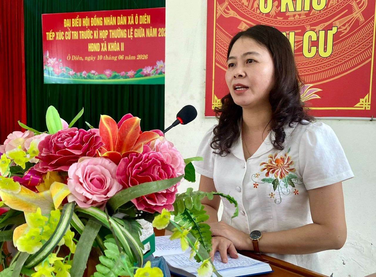 Đại biểu HĐND xã tiếp xúc cử tri Liên Trung trước Kỳ họp thường lệ giữa năm 2026- Ảnh 2.