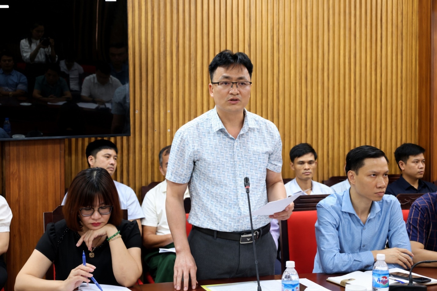 Thường trực Đảng ủy xã Mê Linh làm việc với các thôn trên địa bàn xã- Ảnh 2.