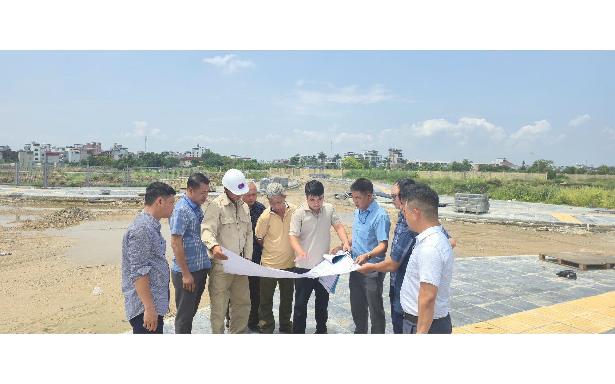 Ban Thường trực Uỷ ban MTTQ Việt Nam phường Long Biên, Ban giám sát đầu tư của cộng đồng giám sát 02 dự án đầu tư công trên địa bàn phường