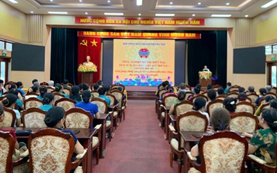 Hội Nông dân xã Hoài Đức tổ chức Hội nghị tuyên truyền tập trung tích tụ ruộng đất nông nghiệp để tổ chức sản xuất năm 2026.
