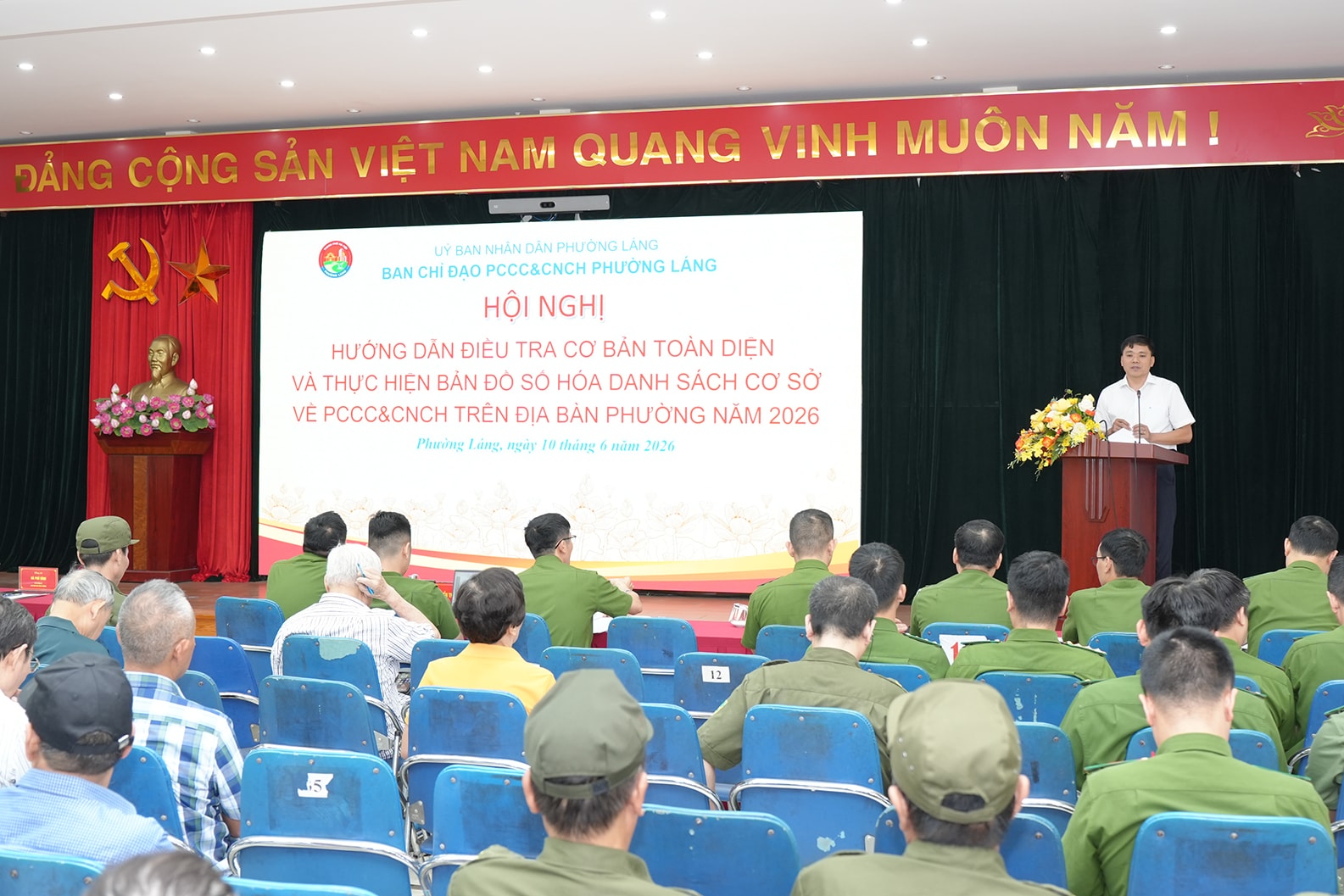 Phường Láng xây dựng bản đồ số hóa phòng cháy, chữa cháy- Ảnh 1.