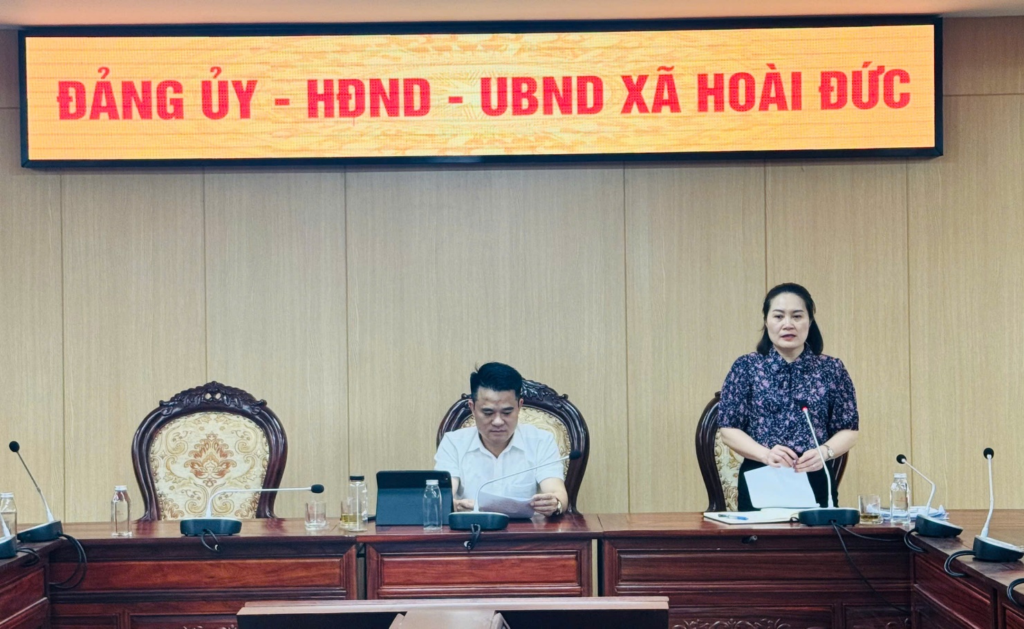 Ban Kinh tế - ngân sách xã Công bố Quyết định và triển khai kế hoạch giám sát về việc thực hành tiết kiệm, chống lãng phí trong lĩnh vực quản lý, sử dụng trụ sở công sau sắp xếp và xử lý tài sản công dôi dư trên điạ- Ảnh 4.