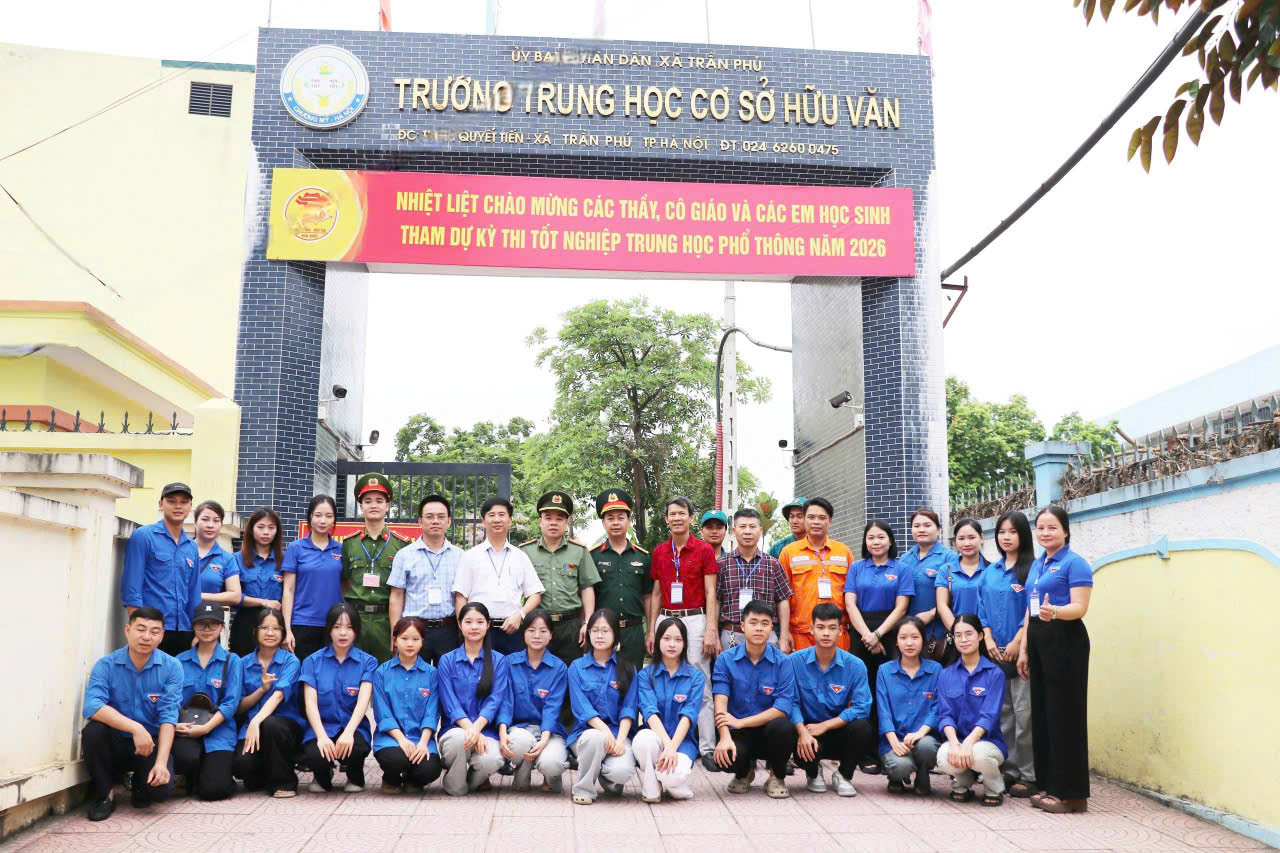Hơn 1.000 thí sinh bước vào Kỳ thi tốt nghiệp THPT năm 2026 trên địa bàn xã Trần Phú- Ảnh 4.