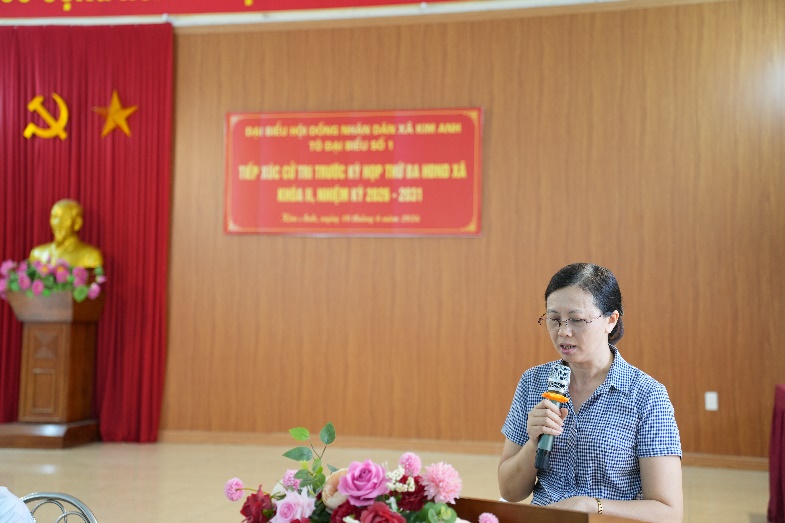 5 TỔ ĐẠI BIỂU HĐND XÃ KIM ANH TIẾP XÚC CỬ TRI TRƯỚC KỲ HỌP THỨ 3 HĐND XÃ KHÓA II, NHIỆM KỲ 2026 – 2031- Ảnh 5.