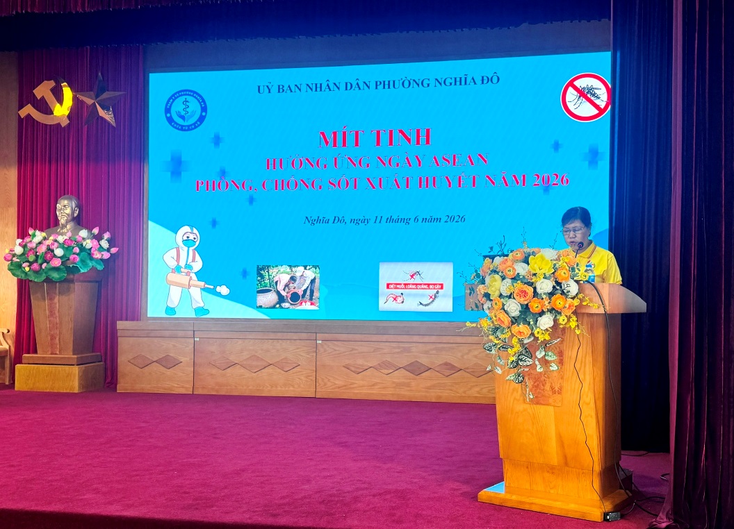 Sôi nổi các hoạt động hưởng ứng Ngày ASEAN phòng, chống sốt xuất huyết lần thứ 16- Ảnh 2.