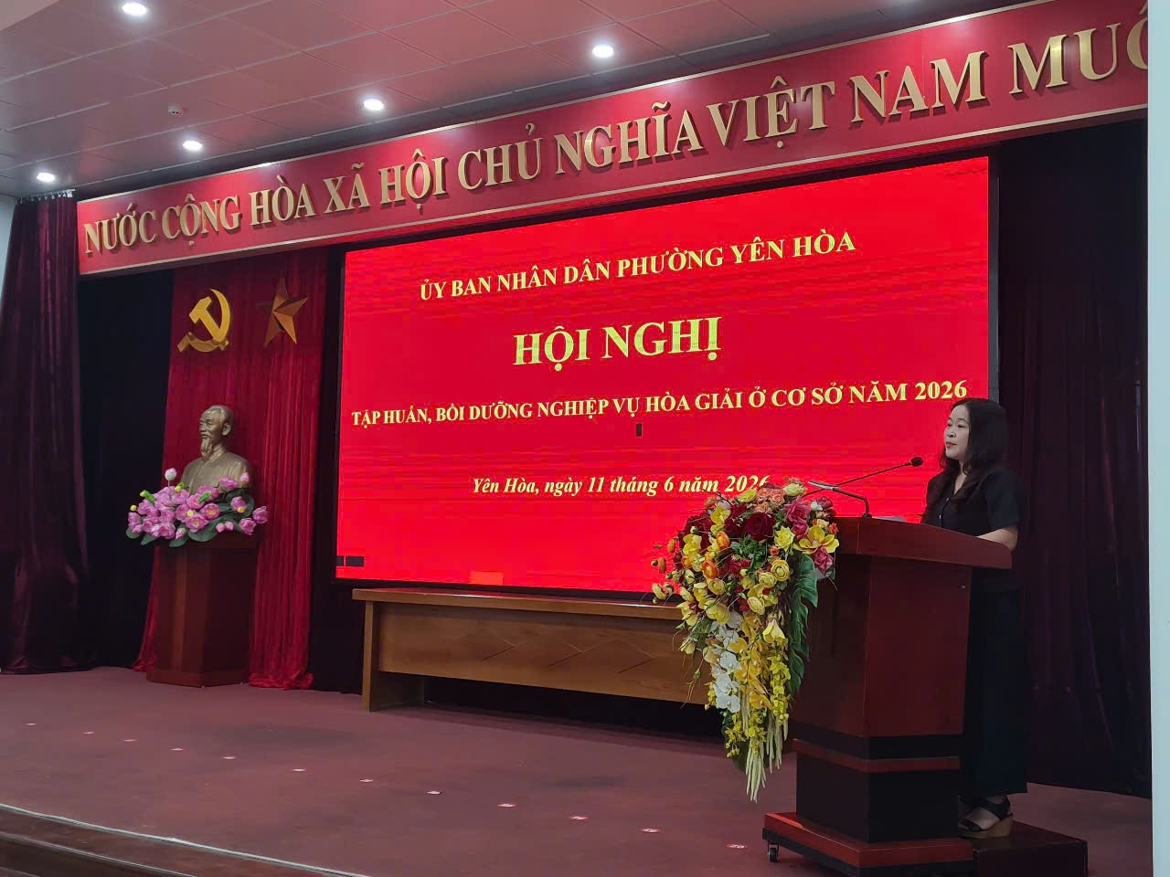 Phường Yên Hòa tổ chức Hội nghị tập huấn, bồi dưỡng nghiệp vụ hòa giải ở cơ sở năm 2026- Ảnh 2. Phường Yên Hòa tổ chức Hội nghị tập huấn, bồi dưỡng nghiệp vụ hòa giải ở cơ sở năm 2026- Ảnh 2.