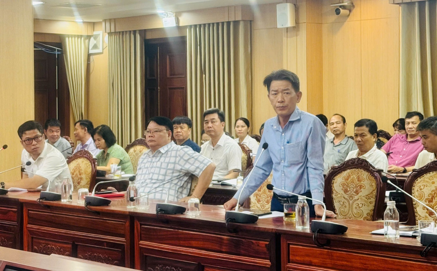Xã Hoài Đức triển khai dự thảo Đề án sắp xếp thôn, tổ dân phố trên địa bàn- Ảnh 6.
