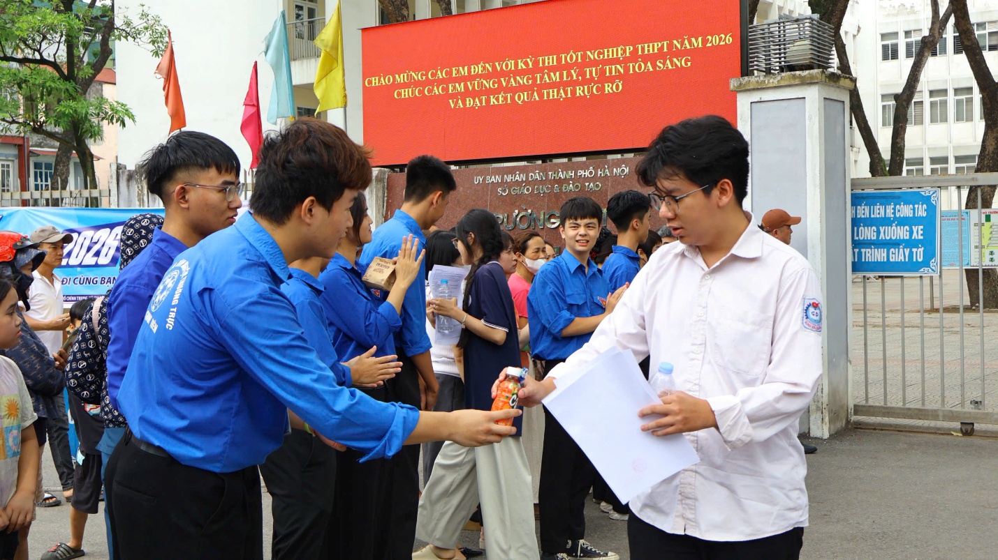 Tuổi trẻ xã Gia Lâm đồng hành tiếp sức thí sinh trong Kỳ thi tốt nghiệp THPT năm 2026- Ảnh 3.
