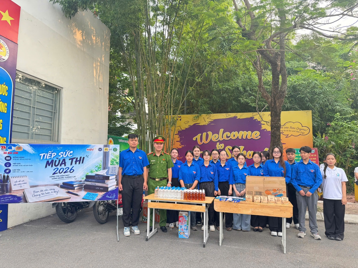 Tuổi trẻ xã Gia Lâm đồng hành tiếp sức thí sinh trong Kỳ thi tốt nghiệp THPT năm 2026- Ảnh 4.
