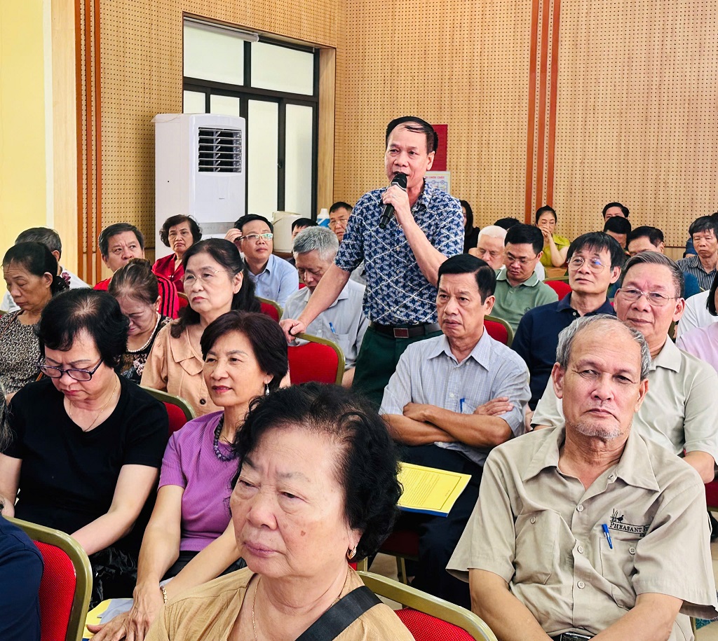 PHƯỜNG PHƯƠNG LIỆT: TỔ CHỨC HỘI NGHỊ TRIỂN KHAI PHƯƠNG ÁN SẮP XẾP TỔ DÂN PHỐ TRÊN ĐỊA BÀN- Ảnh 4.