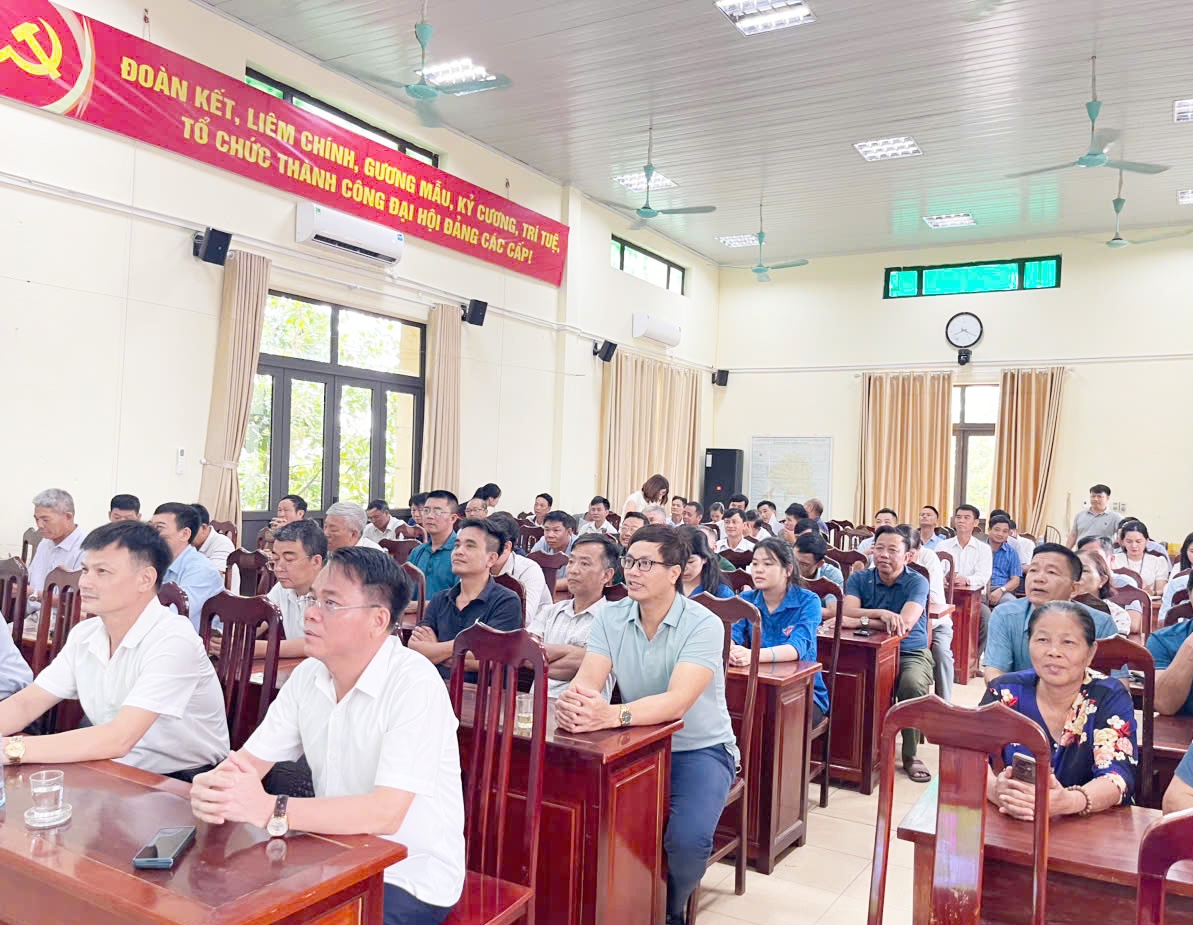 Ủy ban nhân dân xã Trần Phú tổ chức Hội nghị tuyên truyền, phổ biến Luật Thủ đô năm 2026- Ảnh 1.