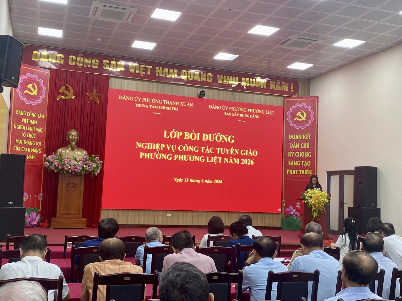 Phường Phương Liệt bồi dưỡng kỹ năng nắm bắt, định hướng dư luận xã hội trên không gian mạng- Ảnh 1.