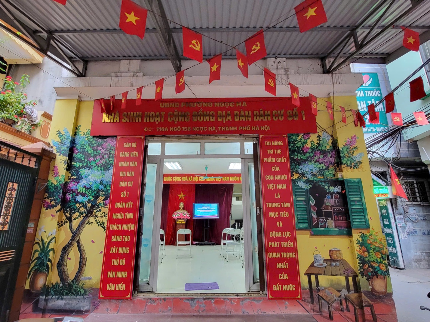 Khánh thành mô hình dân vận khéo “Trang thiết bị kết nối công nghệ thông tin” tại Địa bàn dân cư số 1- Ảnh 5.