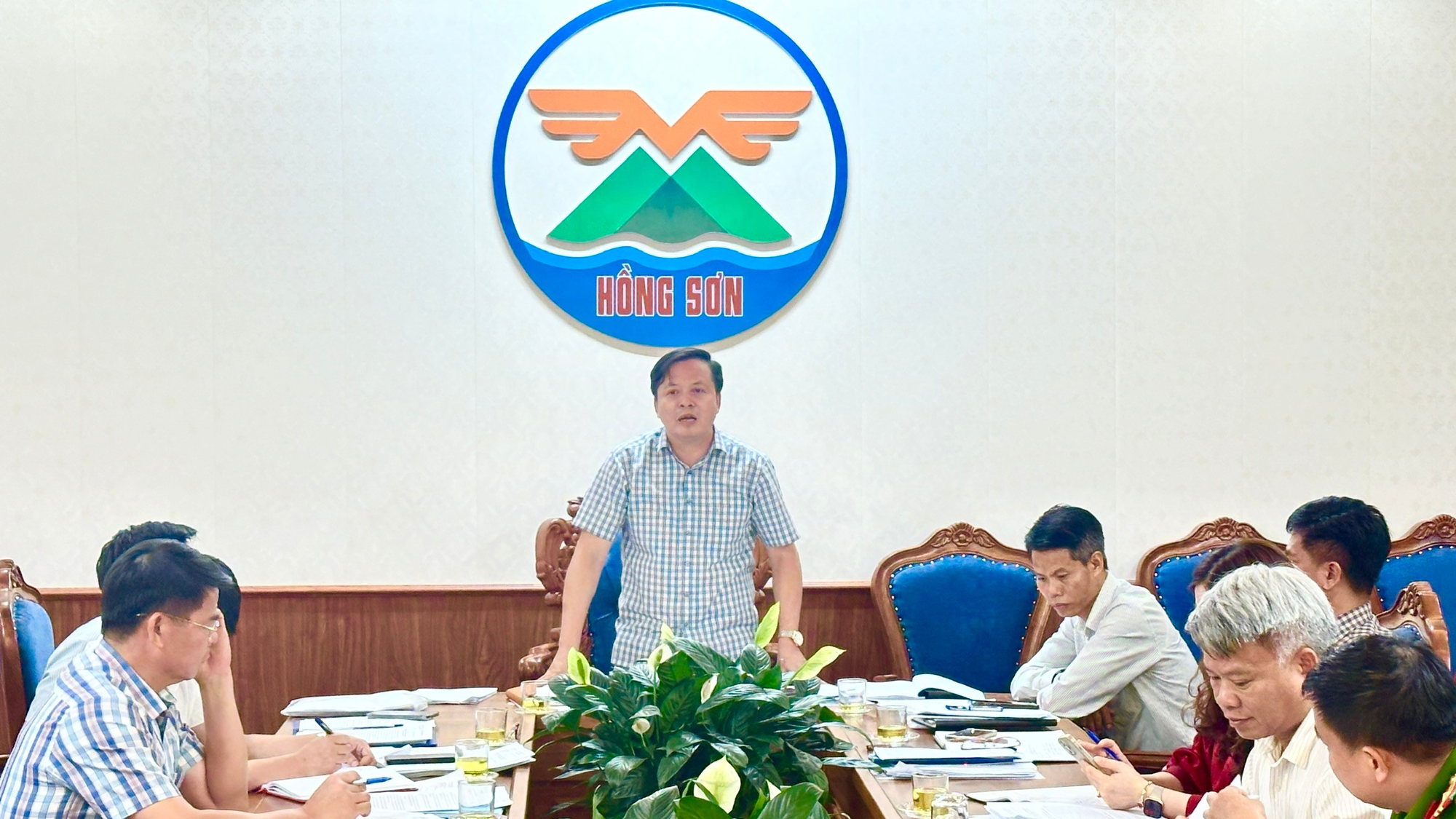 Ban Chấp hành Đảng bộ xã Hồng Sơn tổ chức Hội nghị đánh giá kết quả công tác quý II và triển khai nhiệm vụ quý III năm 2026- Ảnh 3.
