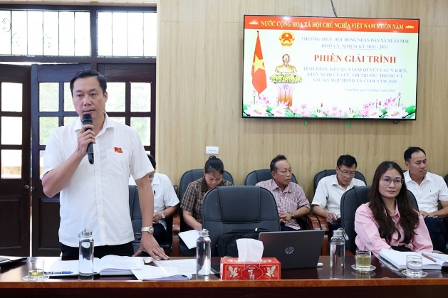 Xuân Mai: Tổ chức phiên giải trình kết quả giải quyết các ý kiến kiến nghị của cử tri trước, trong và sau kỳ họp Hội đồng nhân dân xã cuối năm 2025- Ảnh 11.