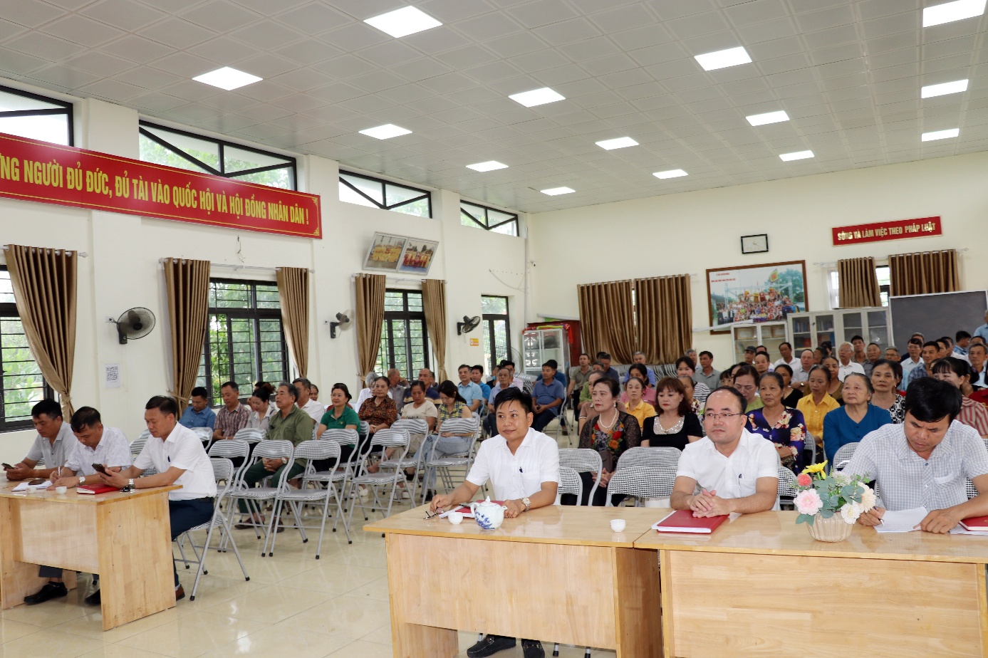 Đơn vị bầu cử số 2: đại biểu HĐND xã tiếp xúc cử tri trước kỳ họp thường lệ giữa năm 2026- Ảnh 1.