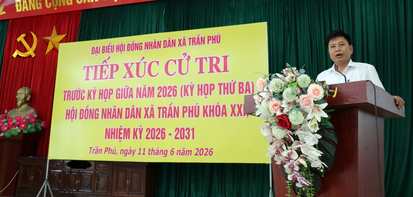 Đơn vị bầu cử số 2: đại biểu HĐND xã tiếp xúc cử tri trước kỳ họp thường lệ giữa năm 2026- Ảnh 2.