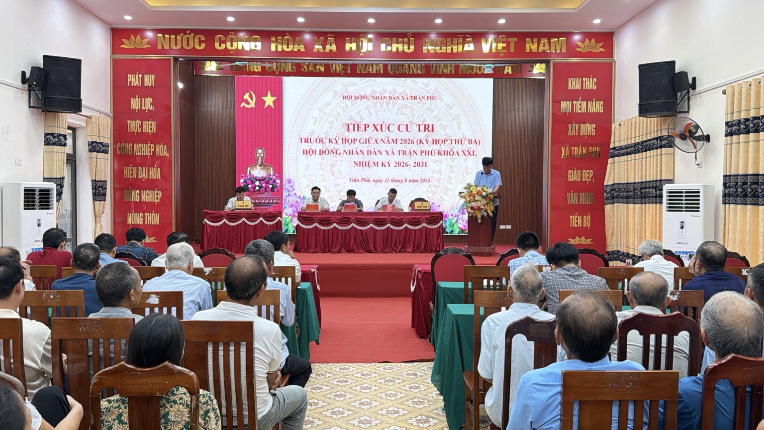 Đơn vị bầu cử số 3 đại biểu HĐND xã: tiếp xúc cử tri trước kỳ họp giữa năm 2026- Ảnh 1.