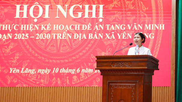 MTTQ XÃ YÊN LÃNG TỔ CHỨC HỘI NGHỊ TUYÊN TRUYỀN CÁC NỘI DUNG TRỌNG TÂM- Ảnh 4.