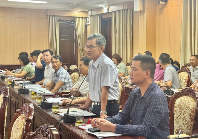 Xã Hoài Đức triển khai dự thảo Đề án sắp xếp thôn, tổ dân phố trên địa bàn- Ảnh 7.