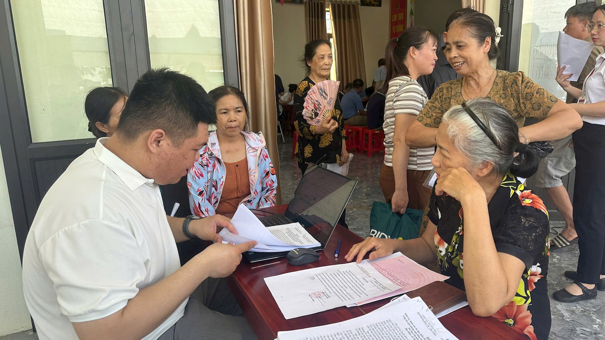 Xã Thường Tín chi trả cho 165 hộ liên quan đến Khu đô thị thể thao Quốc tế Hà Nội- Ảnh 1.