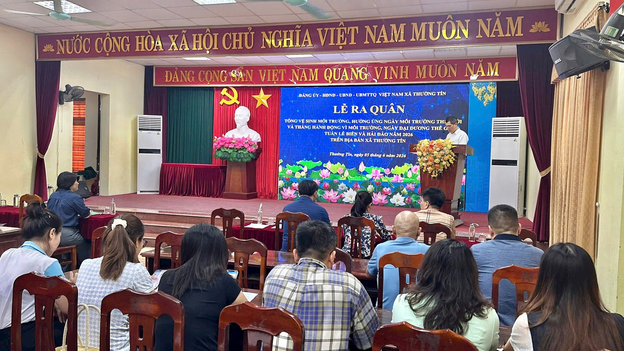 Xã Thường Tín xây dựng khu dân cư đảm bảo vệ sinh môi trường- Ảnh 1.