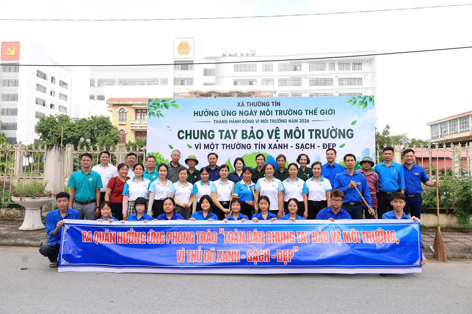 Xã Thường Tín xây dựng khu dân cư đảm bảo vệ sinh môi trường- Ảnh 3.