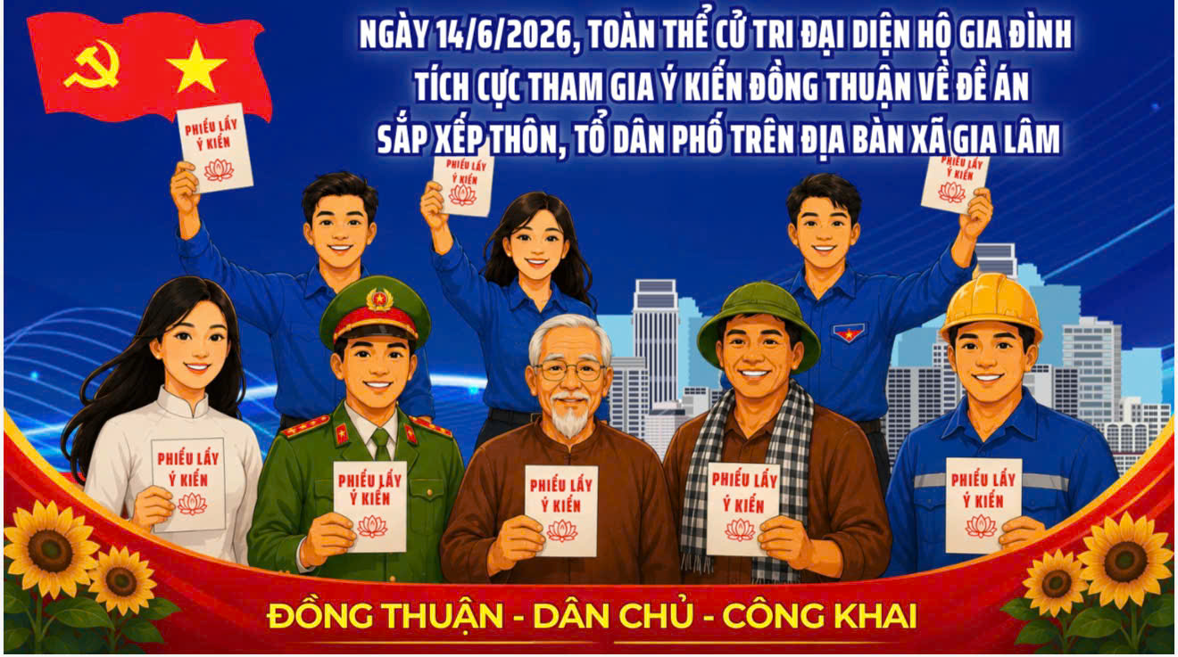 Inforgraphic Đề án sắp xếp thôn, TDP trên địa bàn xã Gia Lâm- Ảnh 2.