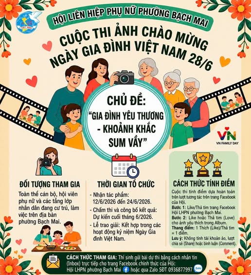 CUỘC THI ẢNH ONLINE CHỦ ĐỀ:
"GIA ĐÌNH YÊU THƯƠNG – KHOẢNH KHẮC SUM VẦY" - Ảnh 1.