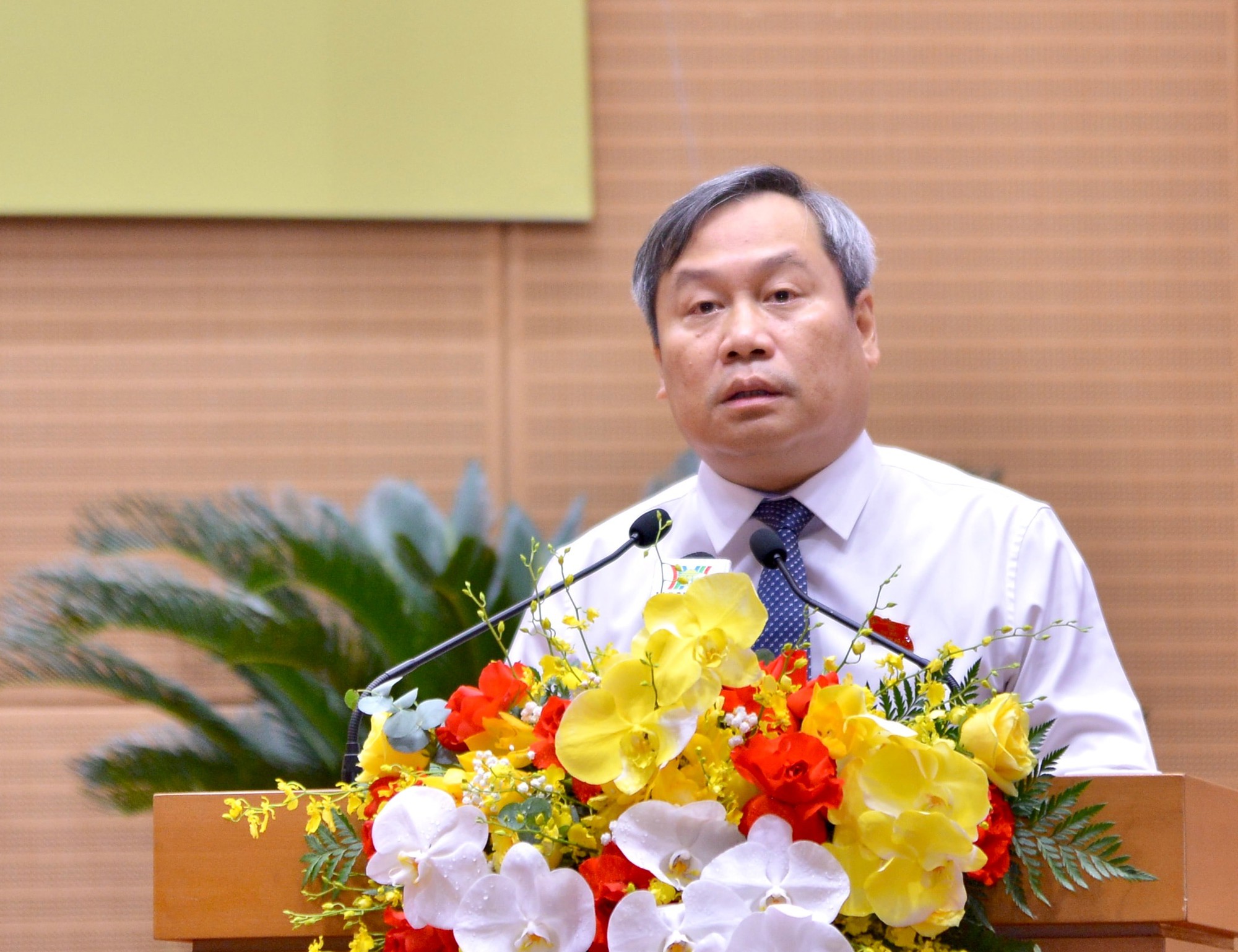 Khai mạc kỳ họp thứ tư HĐND thành phố Hà Nội: Tiếp tục triển khai các nội dung thi hành Luật Thủ đô năm 2026- Ảnh 5.