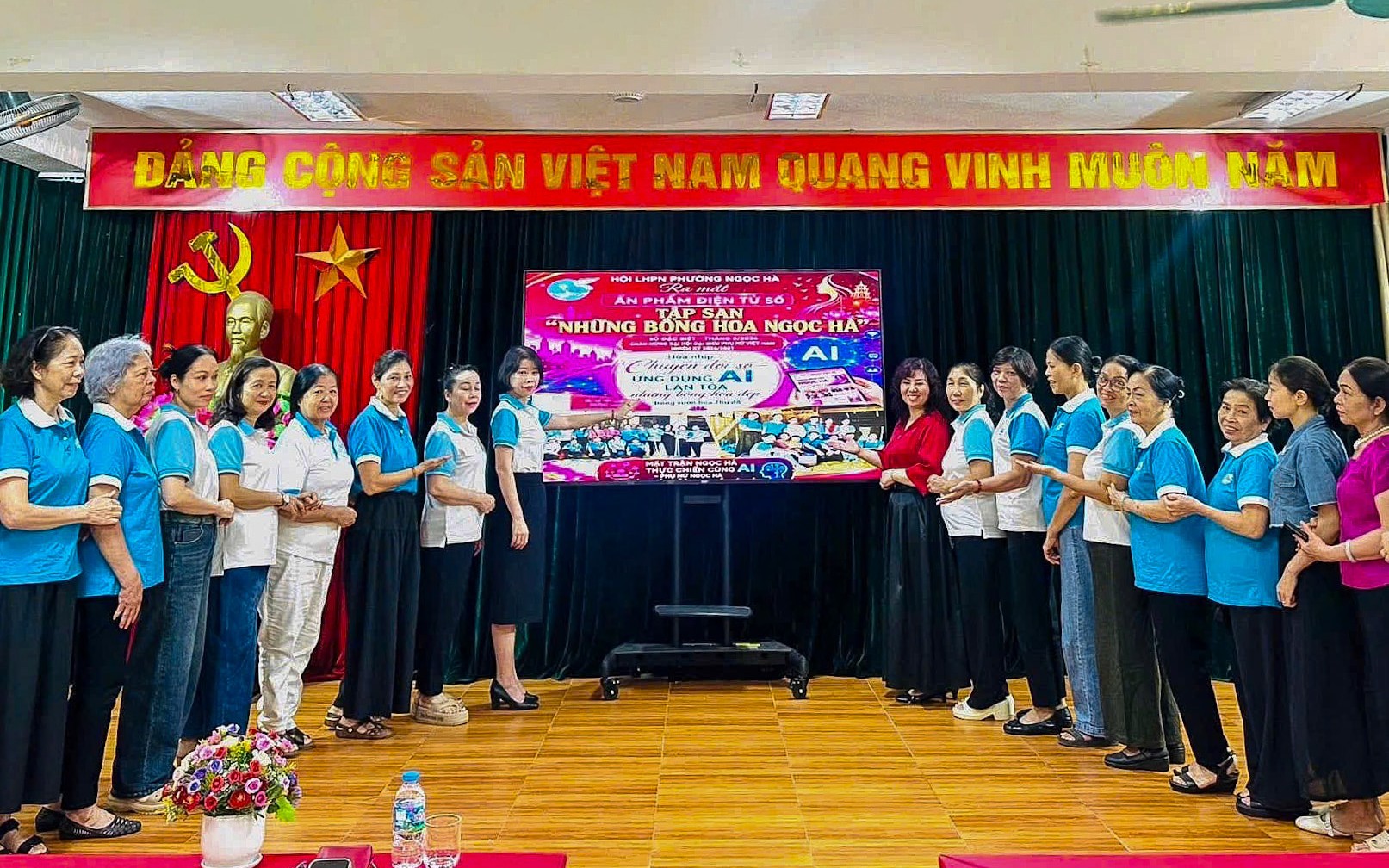 Hội LHPN phường Ngọc Hà ra mắt ấn phẩm điện tử số