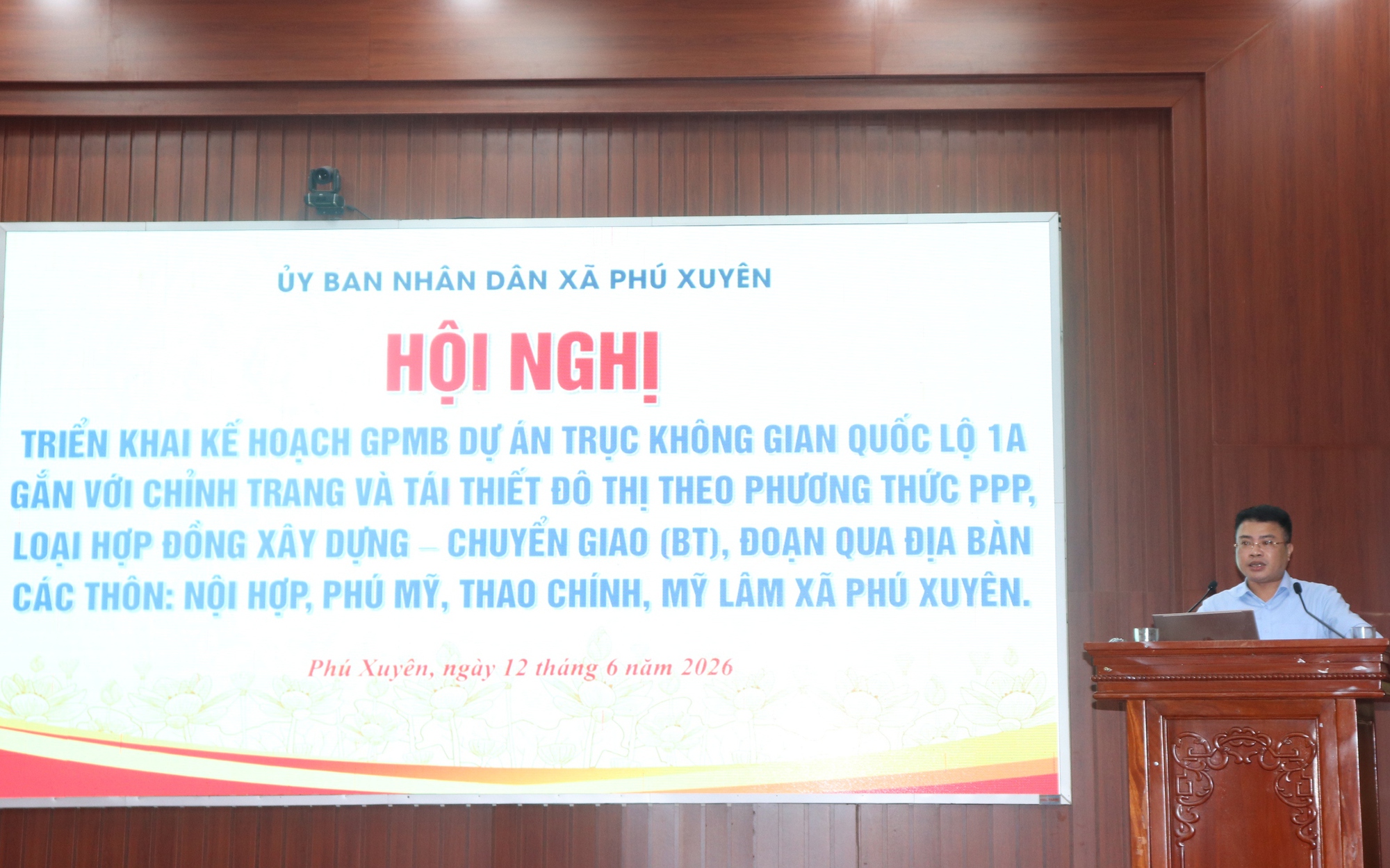 Xã Phú Xuyên tích cực tuyên truyền, triển khai kế hoạch GPMB Dự án trục không gian Quốc lộ 1A gắn với chỉnh trang, tái thiết đô thị