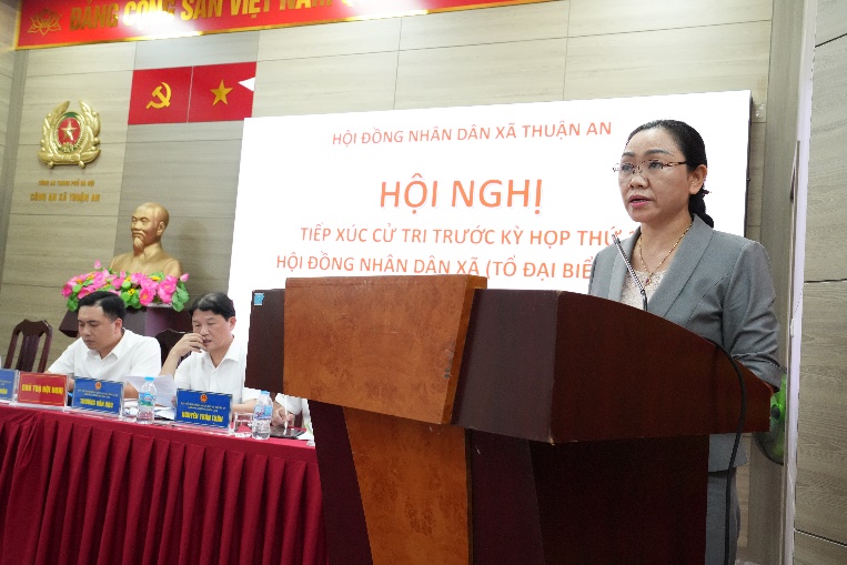 5/8 Tổ đại biểu HĐND xã Thuận An tiếp xúc cử tri trước kỳ họp thứ 2- Ảnh 2.
