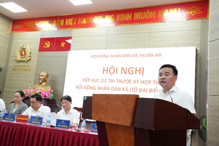 5/8 Tổ đại biểu HĐND xã Thuận An tiếp xúc cử tri trước kỳ họp thứ 2- Ảnh 3.