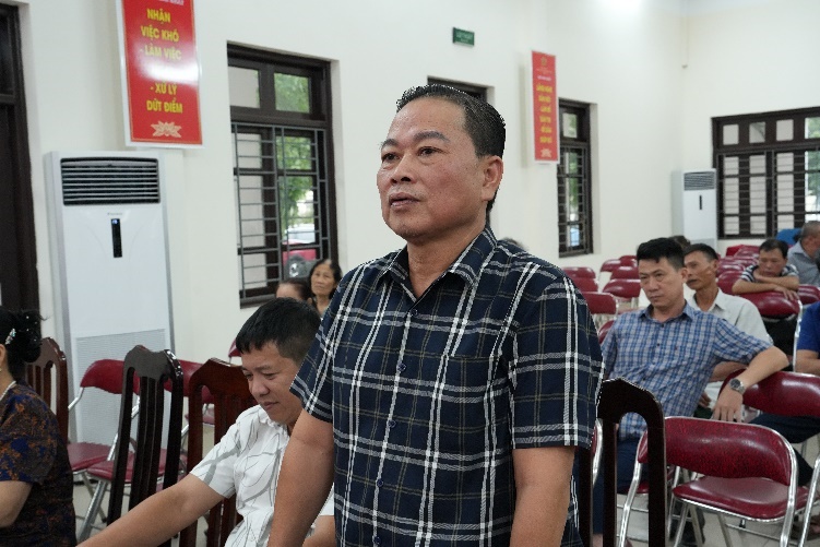 5/8 Tổ đại biểu HĐND xã Thuận An tiếp xúc cử tri trước kỳ họp thứ 2- Ảnh 5.
