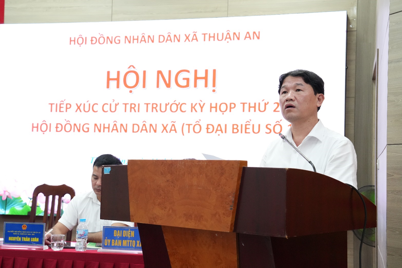 5/8 Tổ đại biểu HĐND xã Thuận An tiếp xúc cử tri trước kỳ họp thứ 2- Ảnh 6.