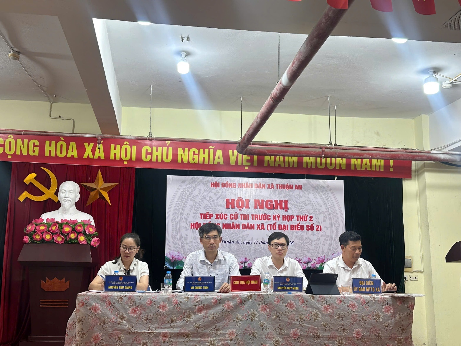 5/8 Tổ đại biểu HĐND xã Thuận An tiếp xúc cử tri trước kỳ họp thứ 2- Ảnh 9.