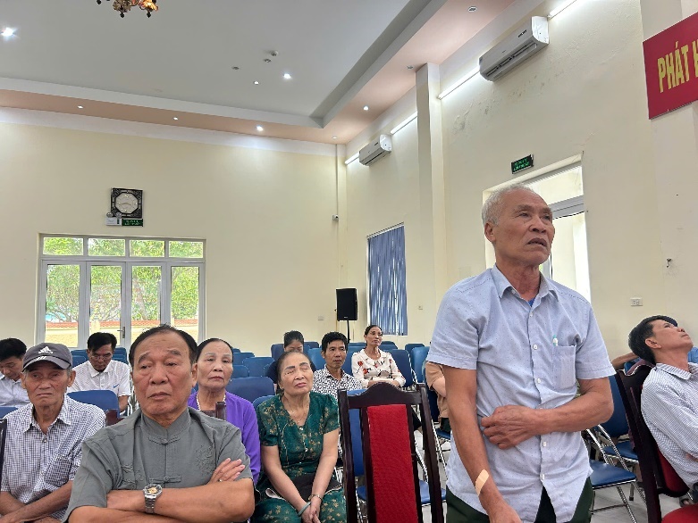 5/8 Tổ đại biểu HĐND xã Thuận An tiếp xúc cử tri trước kỳ họp thứ 2- Ảnh 15.
