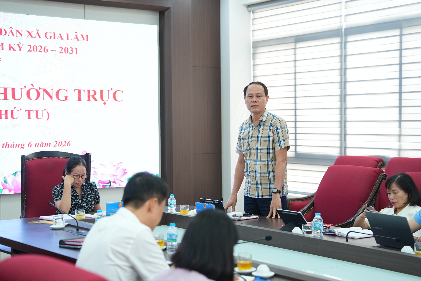Thường trực Hội đồng nhân dân xã Gia Lâm tổ chức phiên họp thường kỳ lần thứ tư- Ảnh 5.