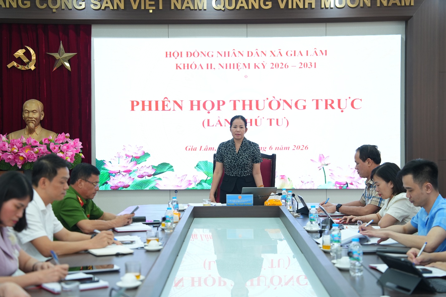 Thường trực Hội đồng nhân dân xã Gia Lâm tổ chức phiên họp thường kỳ lần thứ tư- Ảnh 6.