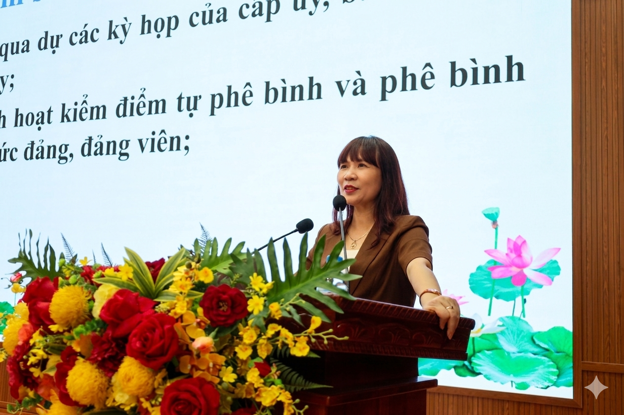 Xã Tiến Thắng khai mạc lớp bồi dưỡng nghiệp vụ công tác kiểm tra, giám sát đối với tổ chức Đảng và đảng viên năm 2026- Ảnh 2.