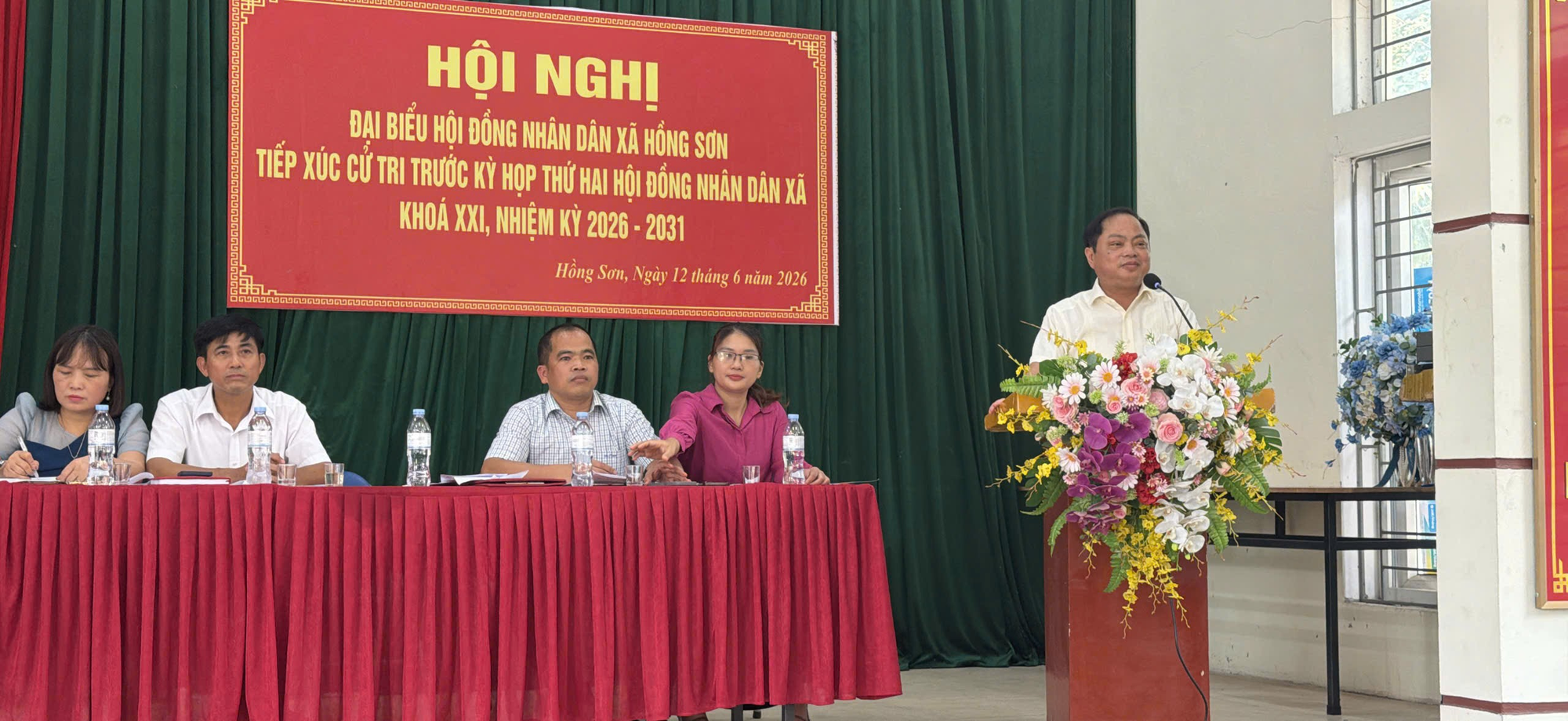 05 tổ đại biểu HĐND xã Hồng Sơn tiếp xúc cử tri trước kỳ hợp thường lệ giữa năm 2026- Ảnh 3.