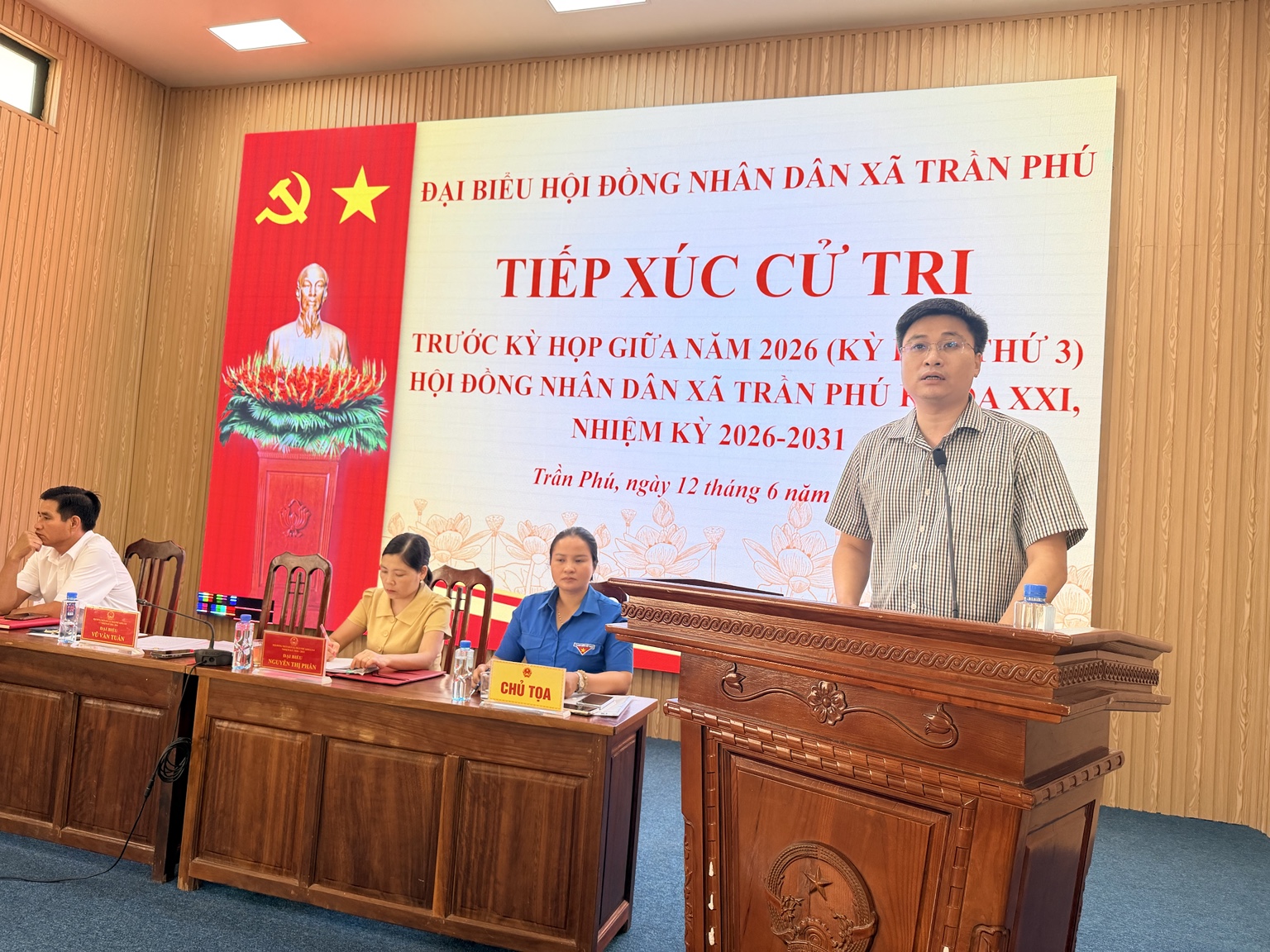 ĐƠN VỊ BẦU CỬ SỐ 5: TIẾP THU 9 LƯỢT Ý KIẾNCỦA CỬ TRI THÔN MỸ LƯƠNG- Ảnh 4.